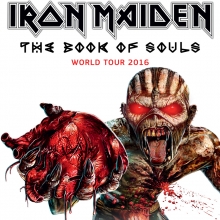 Iron Maiden Book of Souls tour 2016